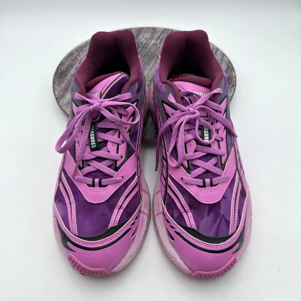 Puma Velophasis Pleasures Sneaker Mens Size 10 Pink Grape 391696-01 Streetwear